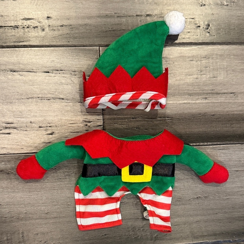 NWOT Elf Costume Dogs XS  - Green and Red